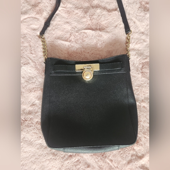 N Without T MICHAEL KORS HAMILTON MD NS MESSENGER HANDBAG - Picture 2 of 8